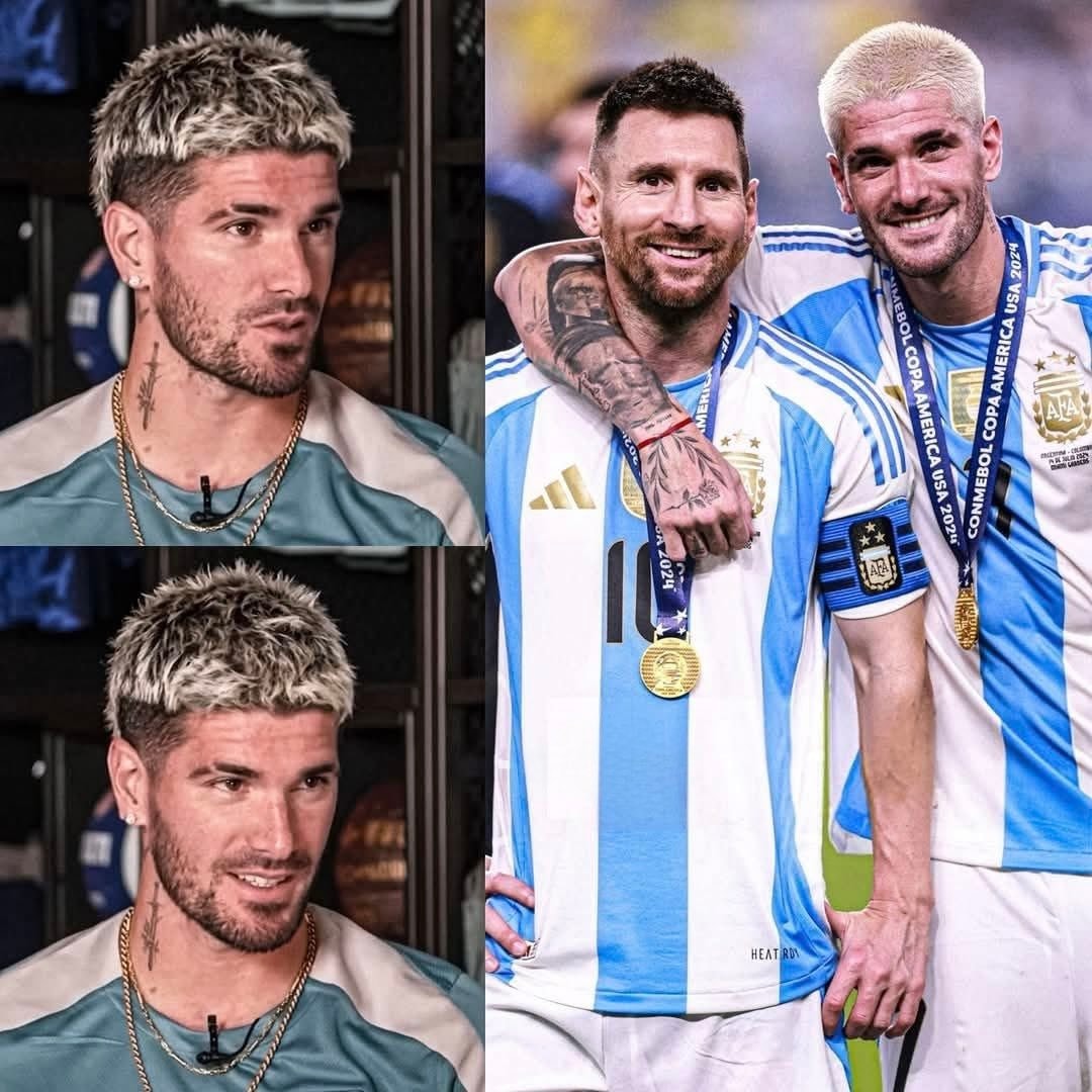 Messi and De Paul CONMEBOL COPA AMERICA USA 2024
