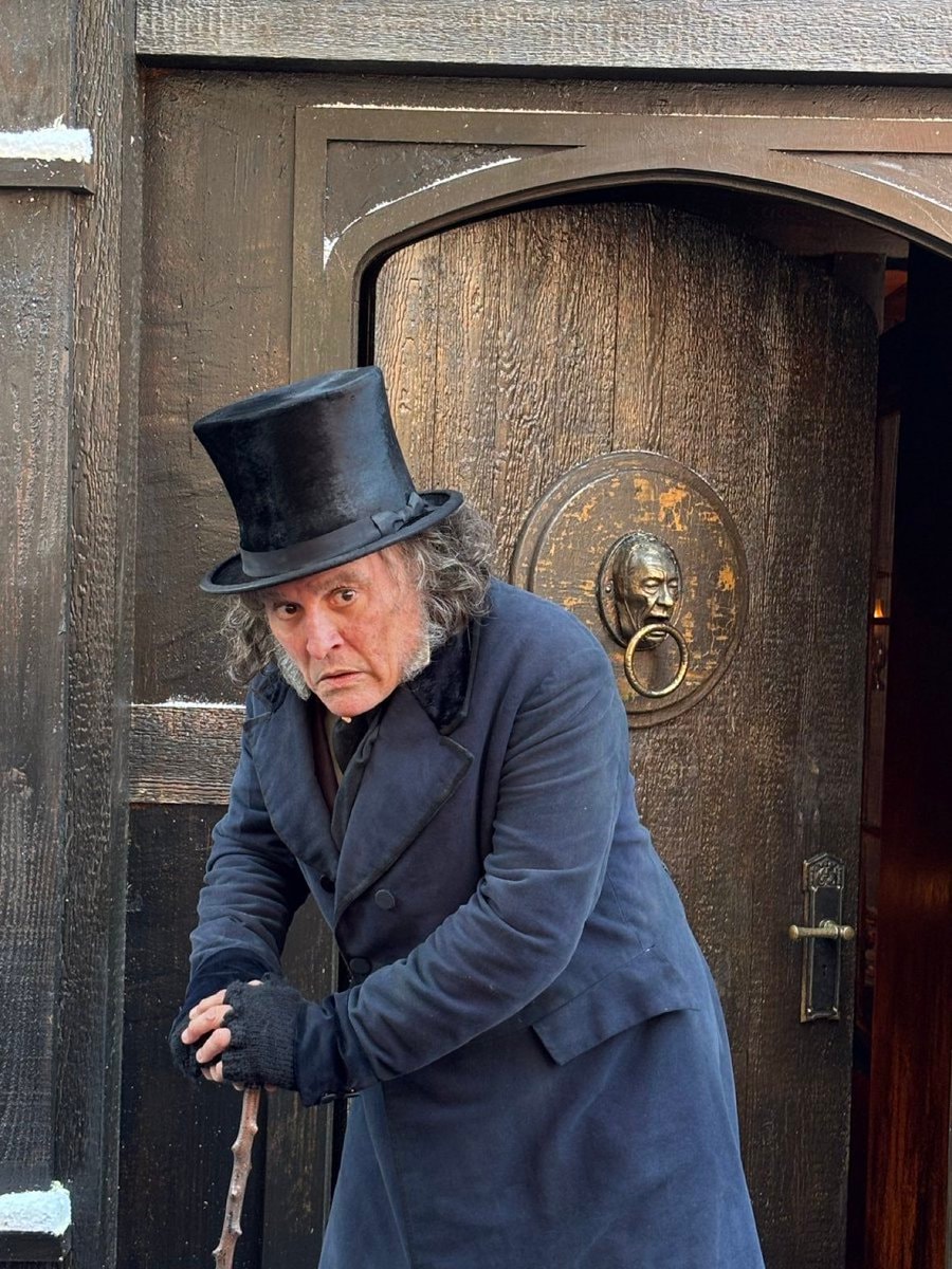 Johnny Depp Ebenezer Scrooge Ti West EBENEZER
