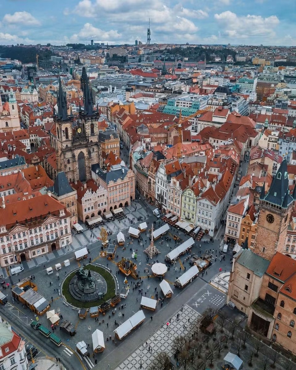 Old Town Square Prague Czech Republic