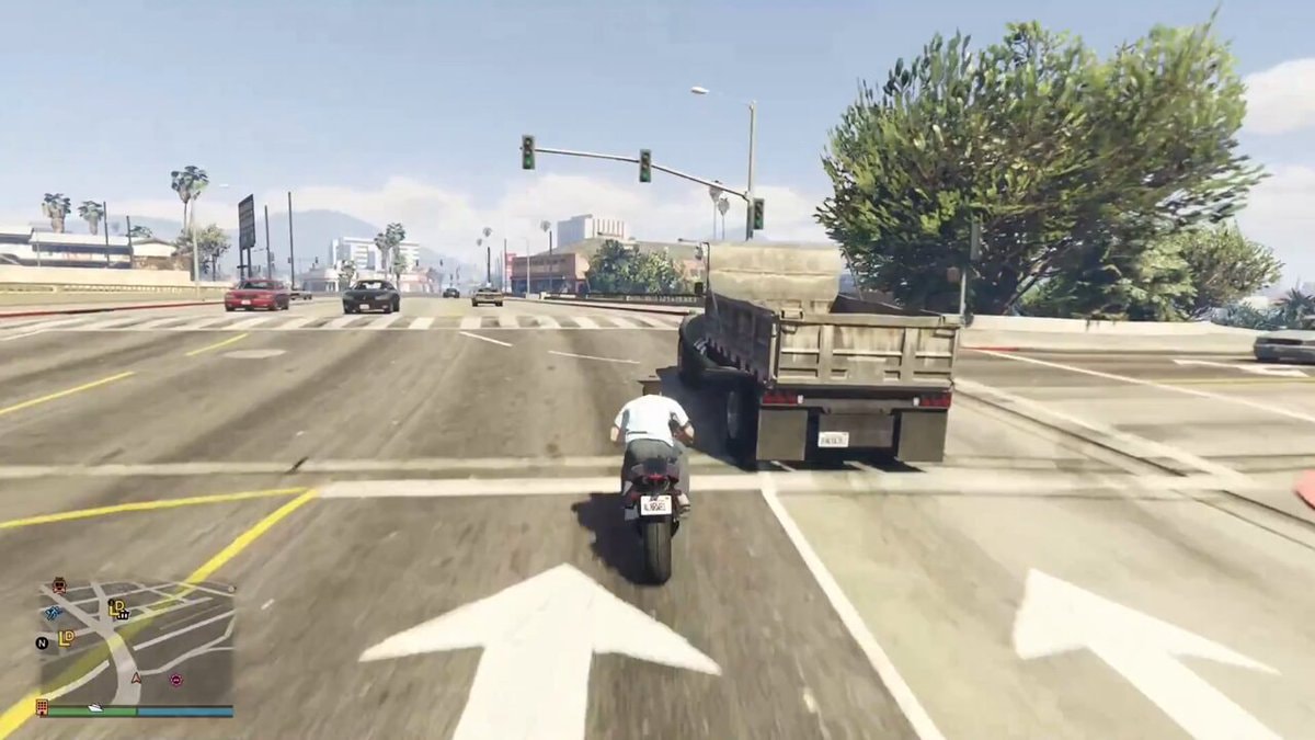 GTA 5 NPC truck driver moment 💀