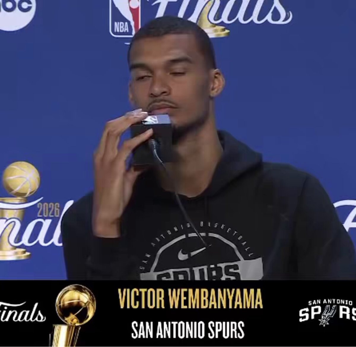Victor Wembanyama Spurs press conference