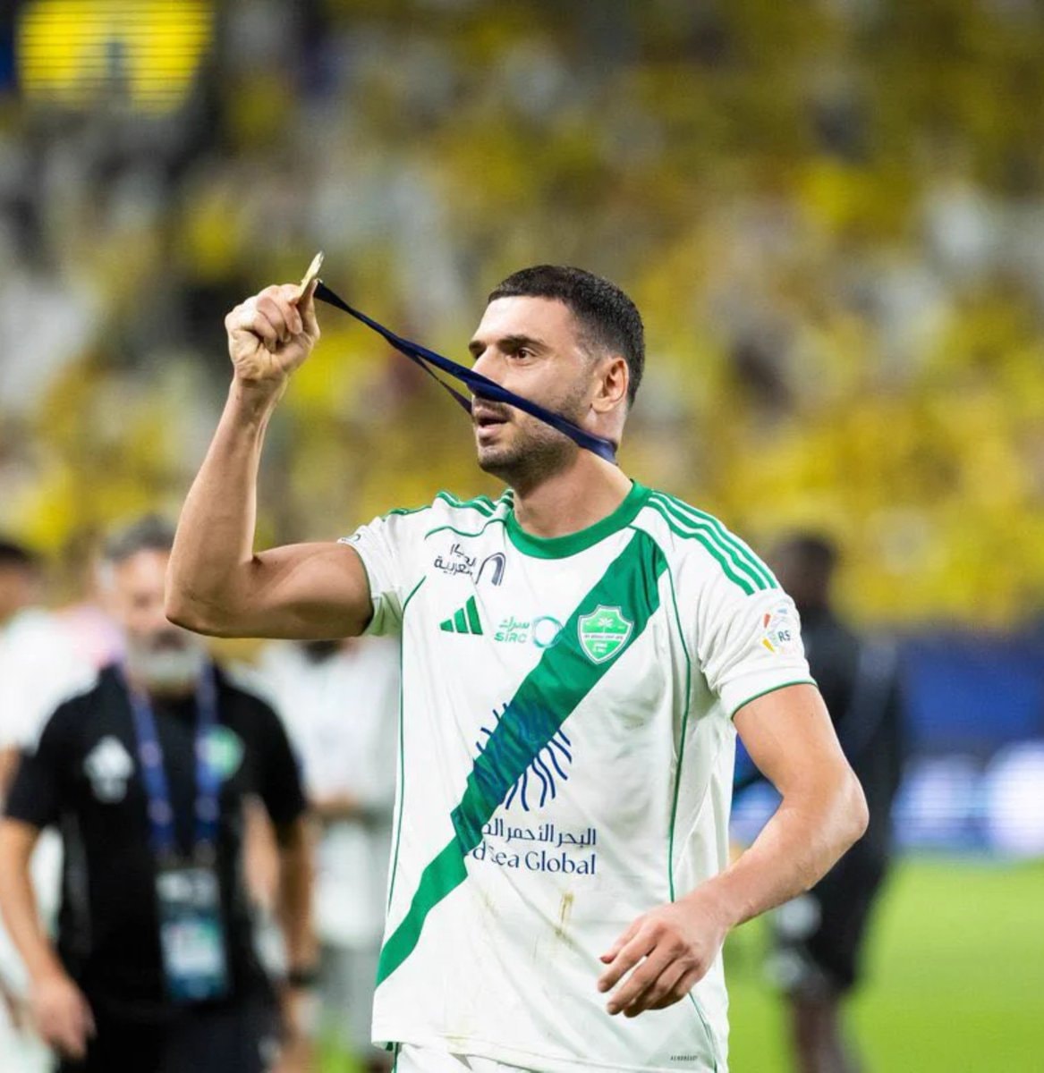 Demiral Kabob AFC medal moment