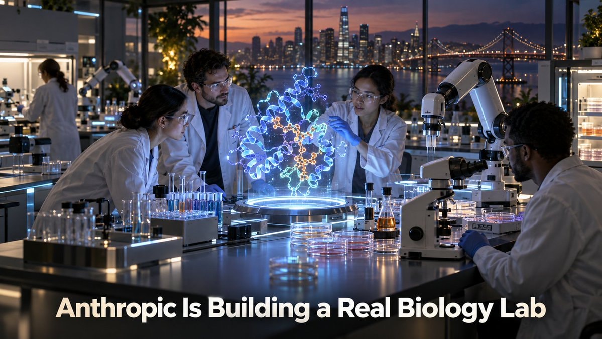 Anthropic Is Building a Real Biology Lab