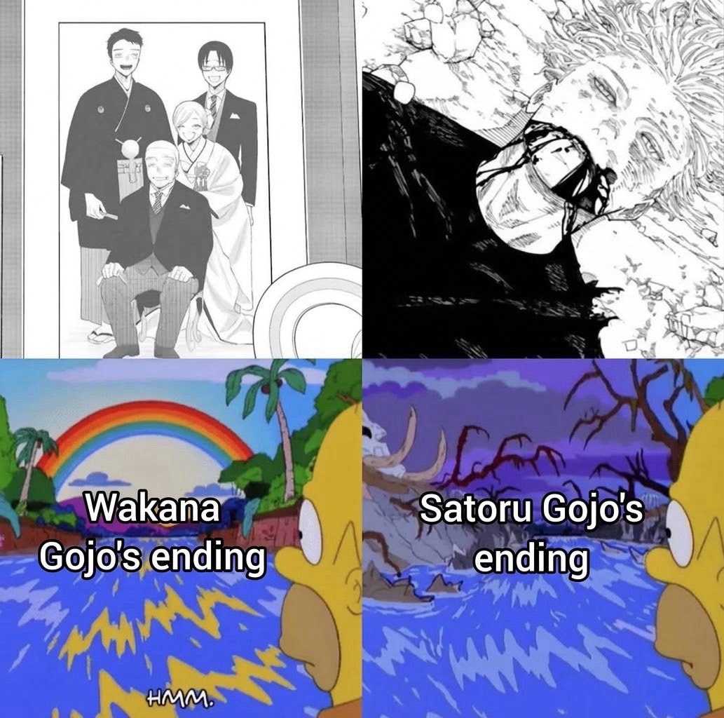 The Simpsons Homer endings comparison
