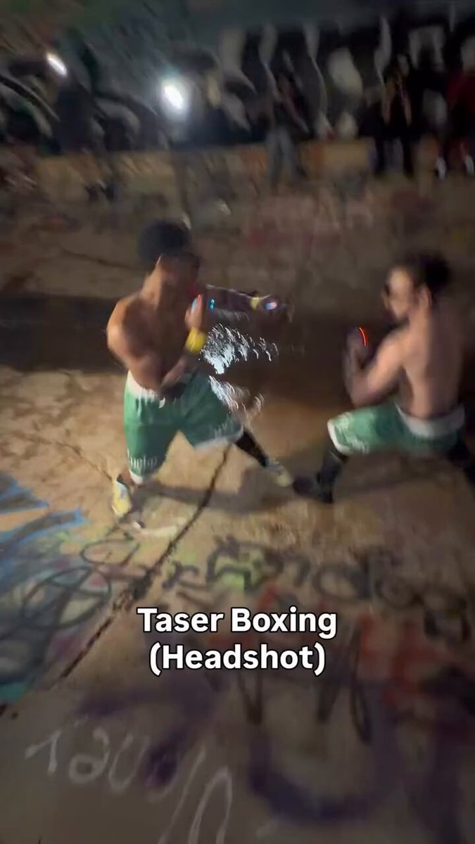 TaserFight viral sport
