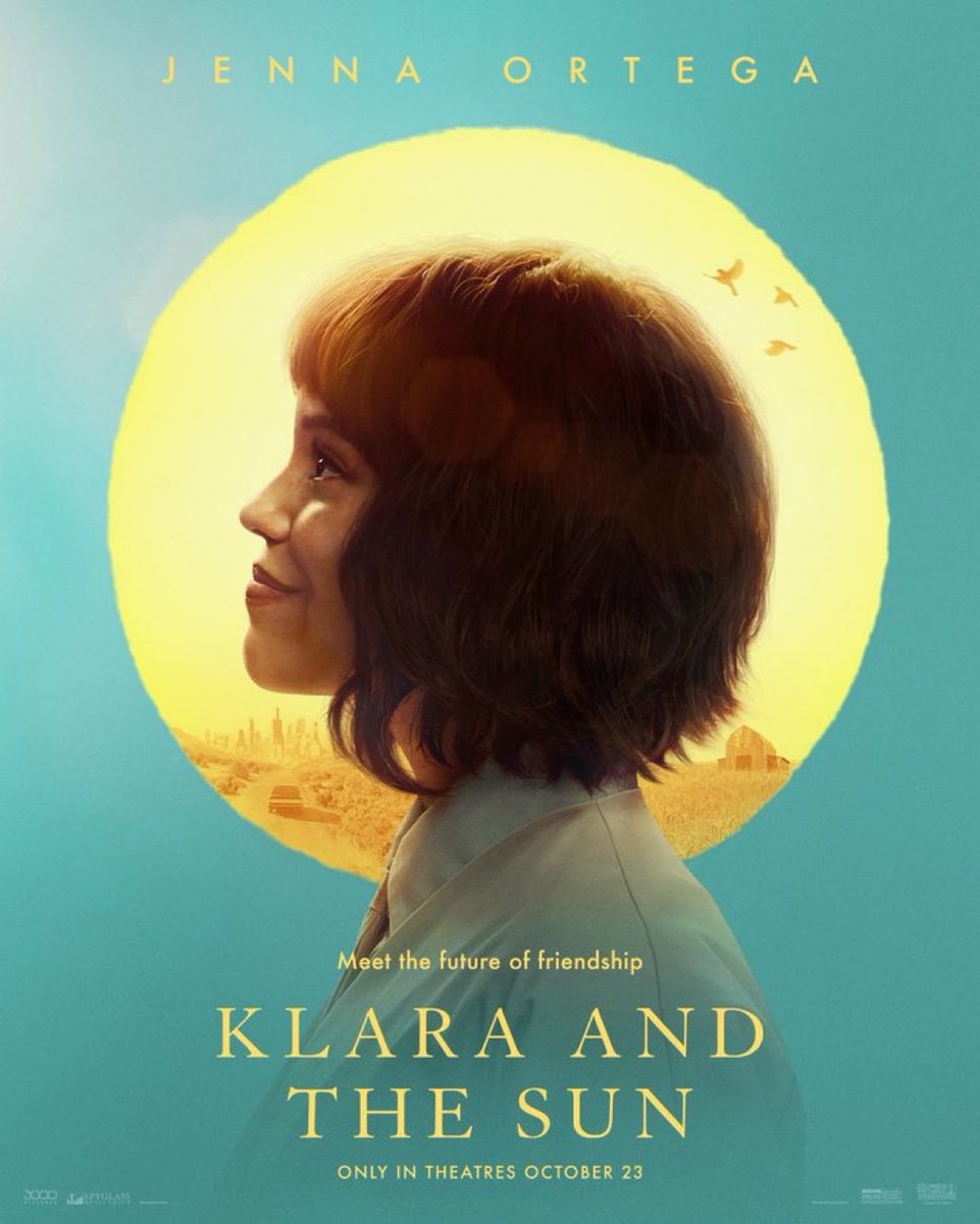 Klara and the Sun poster Jenna Ortega
