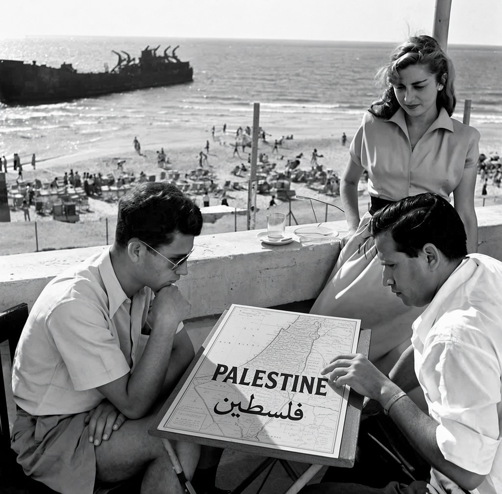 Zionists planning occupation of Palestinian land 1948