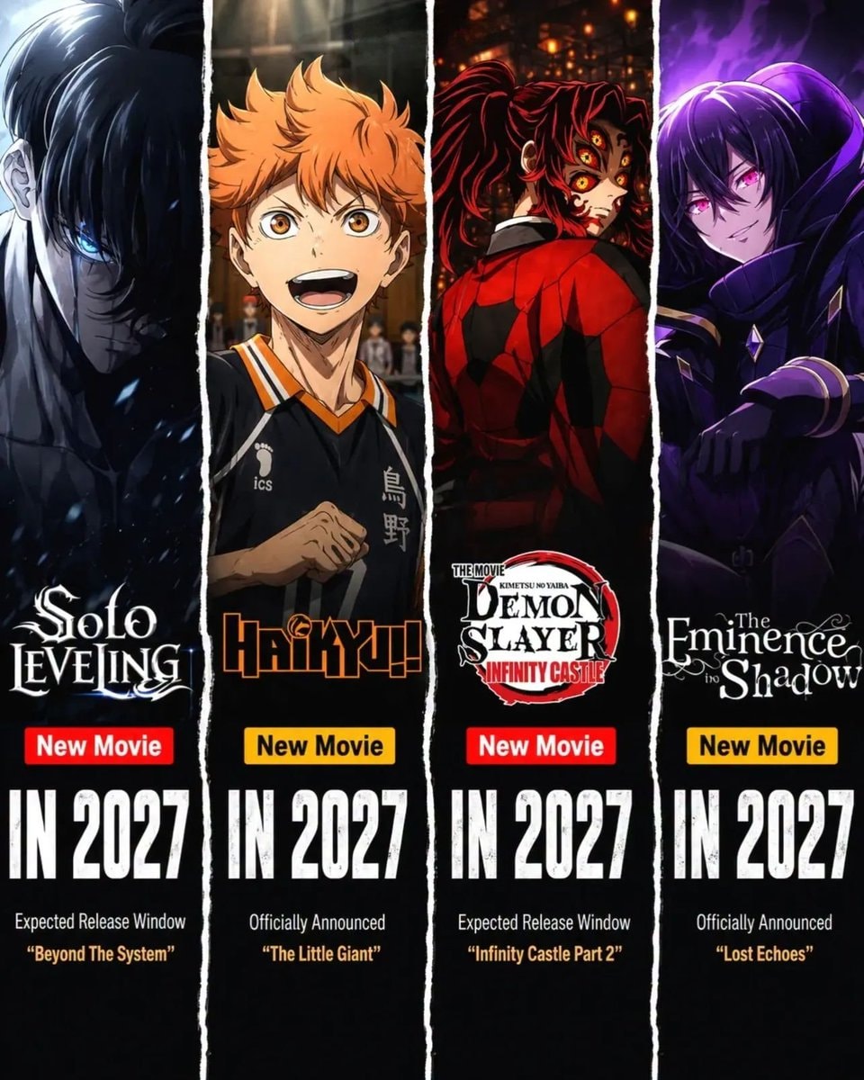2027 anime movie lineup