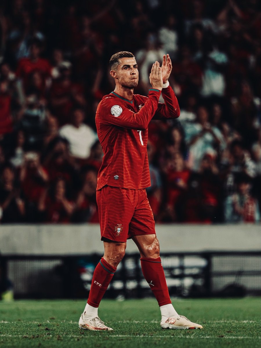 Cristiano Ronaldo Portugal greeting 🤍🐐