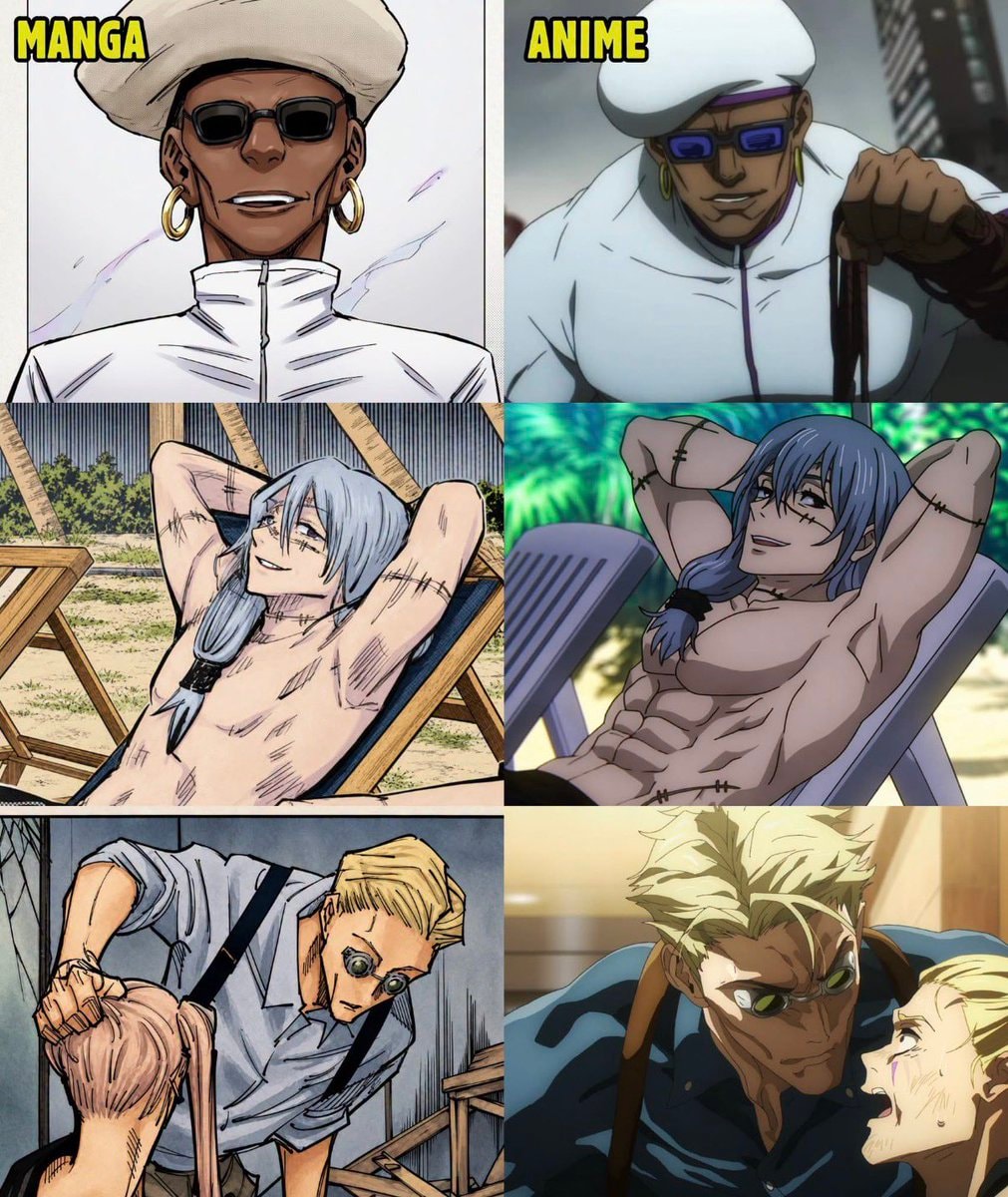 MAPPA character design improvements