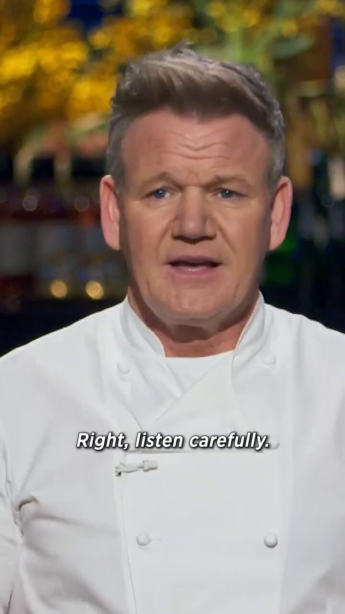 Gordon Ramsay dropping chicken wings