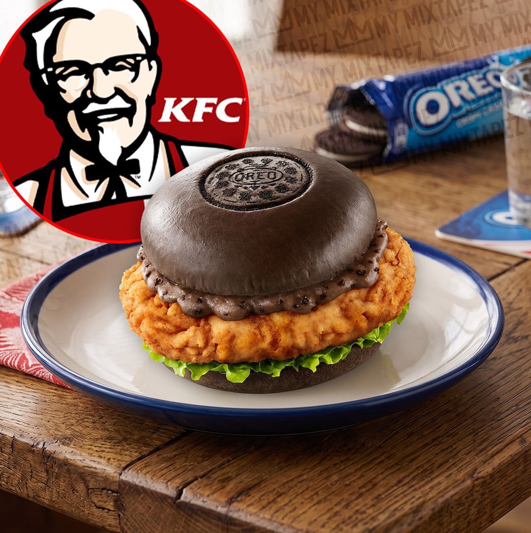 KFC Oreo chicken burger