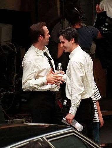 Keanu Reeves The Matrix set (photo 1 of 3)