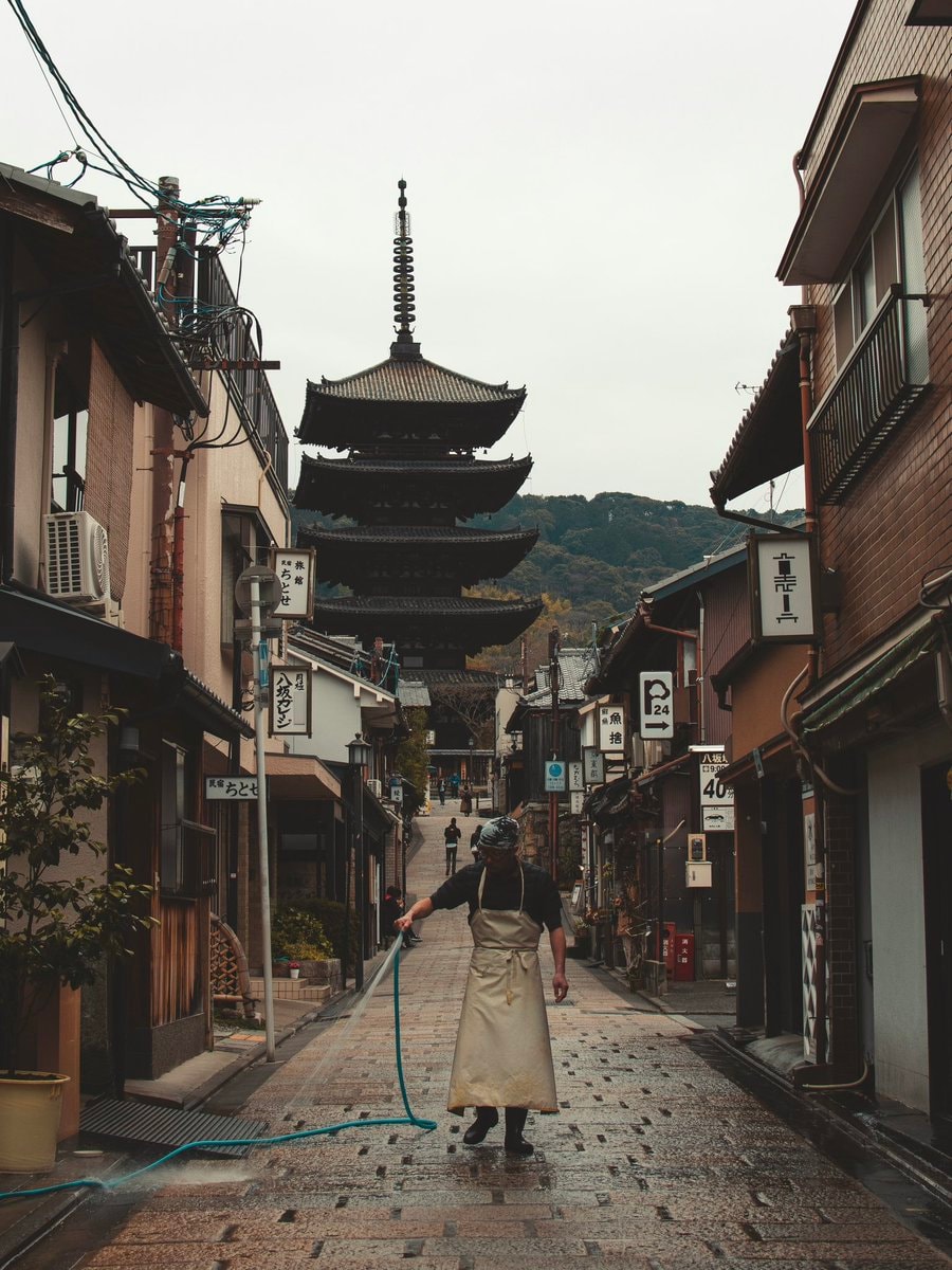 Kyoto Japan morning