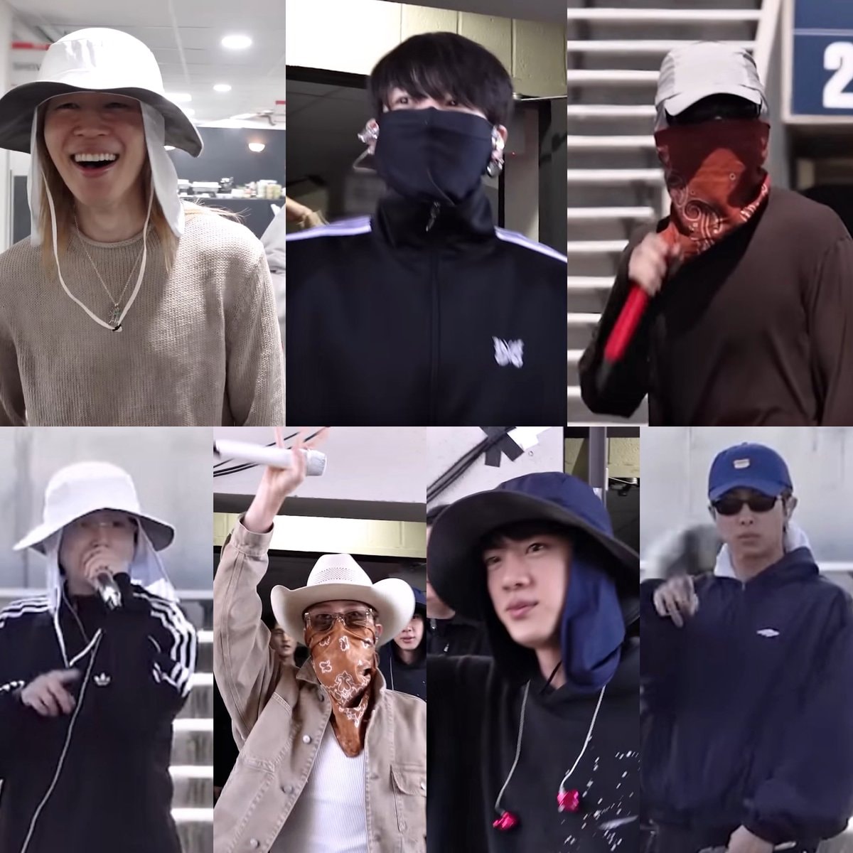 BTS El Paso rehearsal