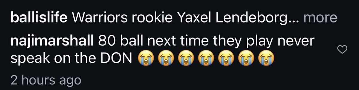 Naji Marshall response to Yaxel Lendeborg