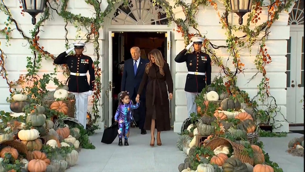 President Trump Halloween at White House