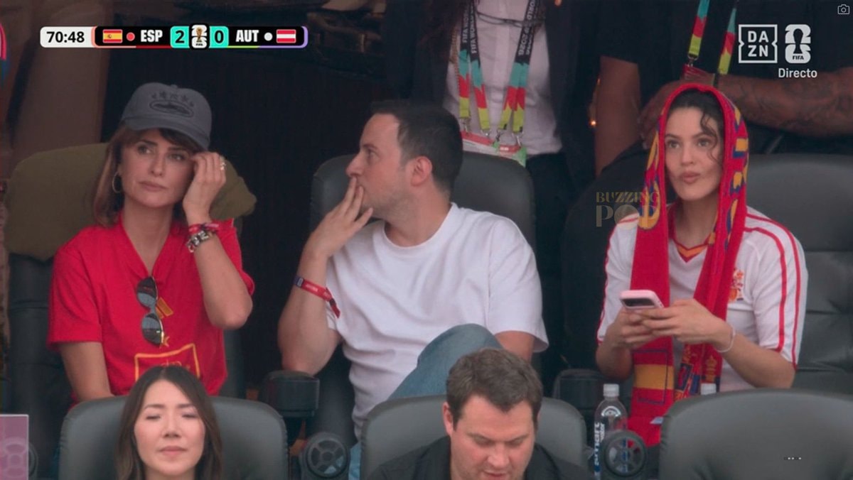 Rosalía Penélope Cruz Spain vs Austria World Cup