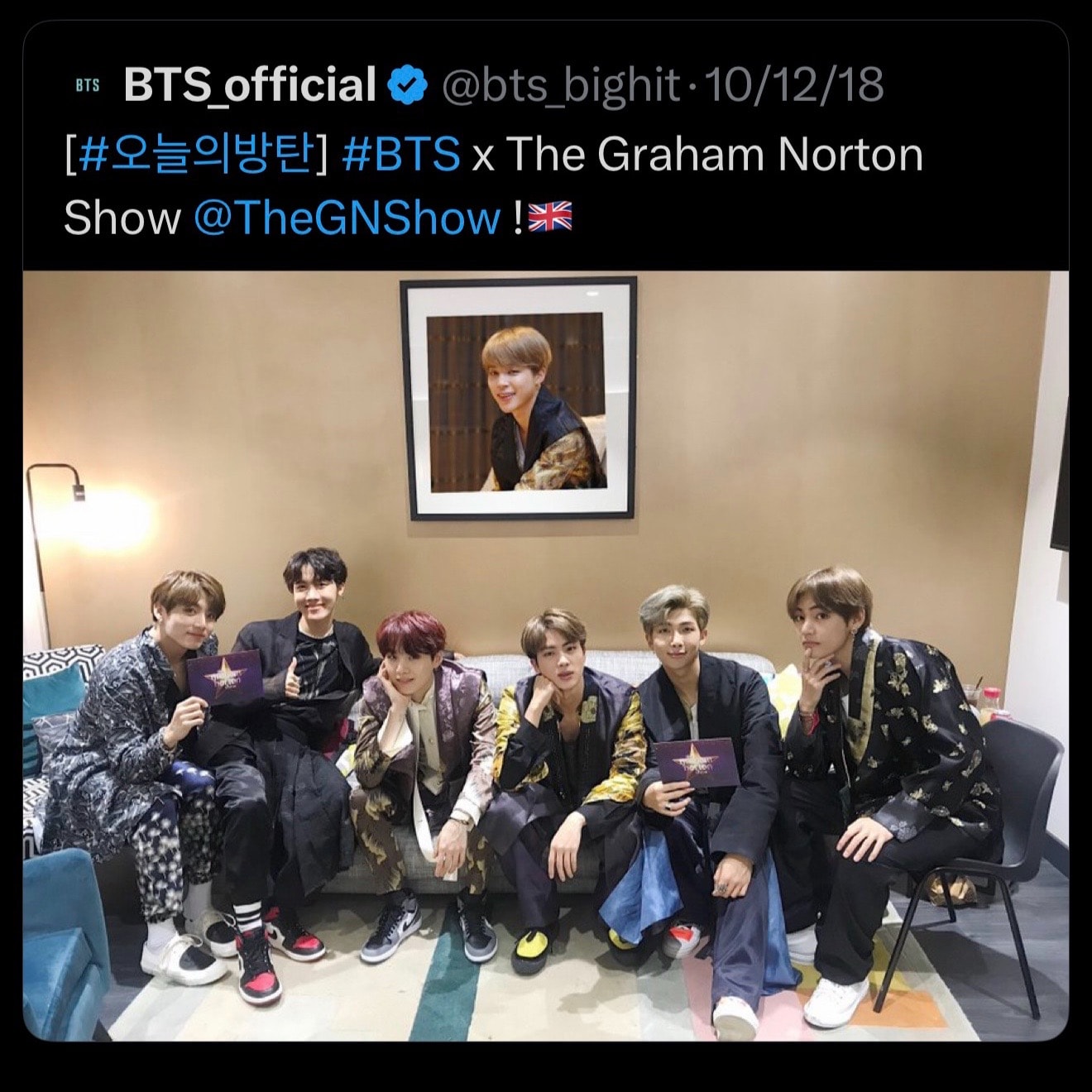 BTS group photo (photo 2 of 2)
