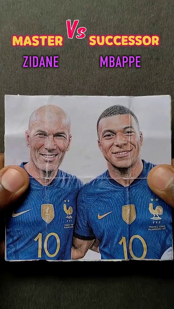 Zidane Mbappé master vs successor