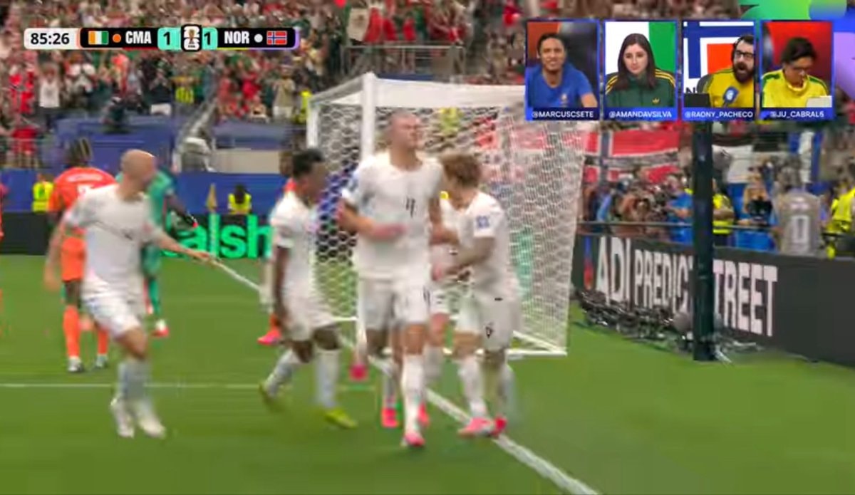Erling Haaland Norway round of 16 goal (photo 2 of 2)