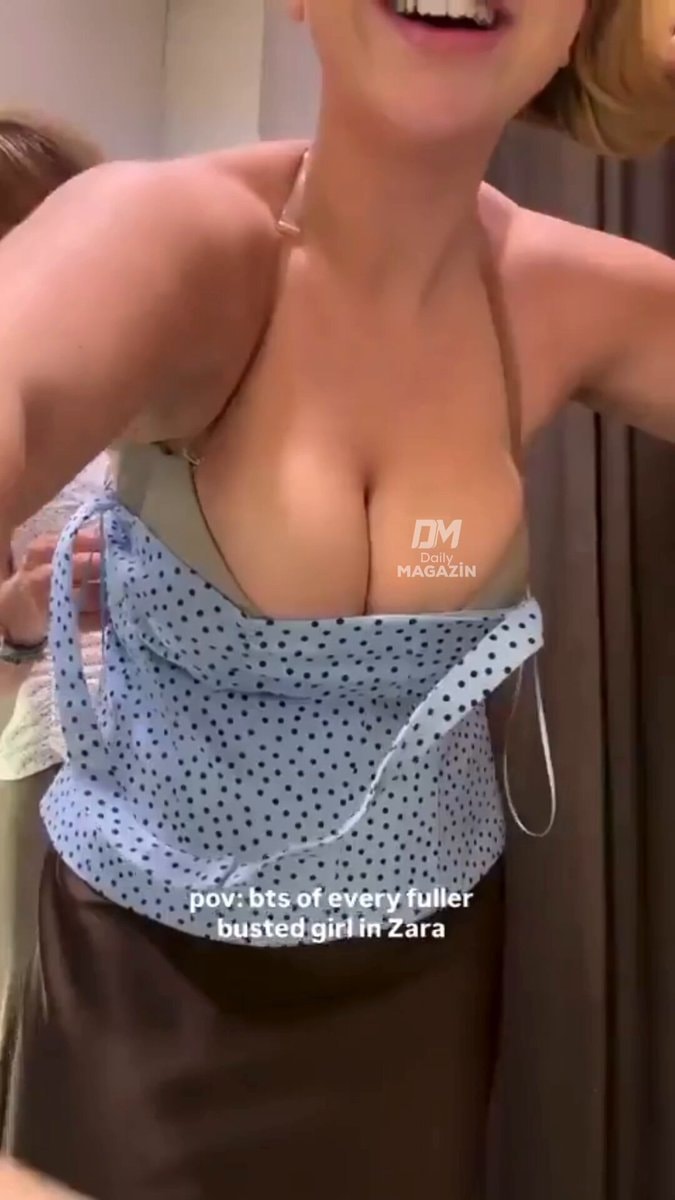 Zara fitting room reaction