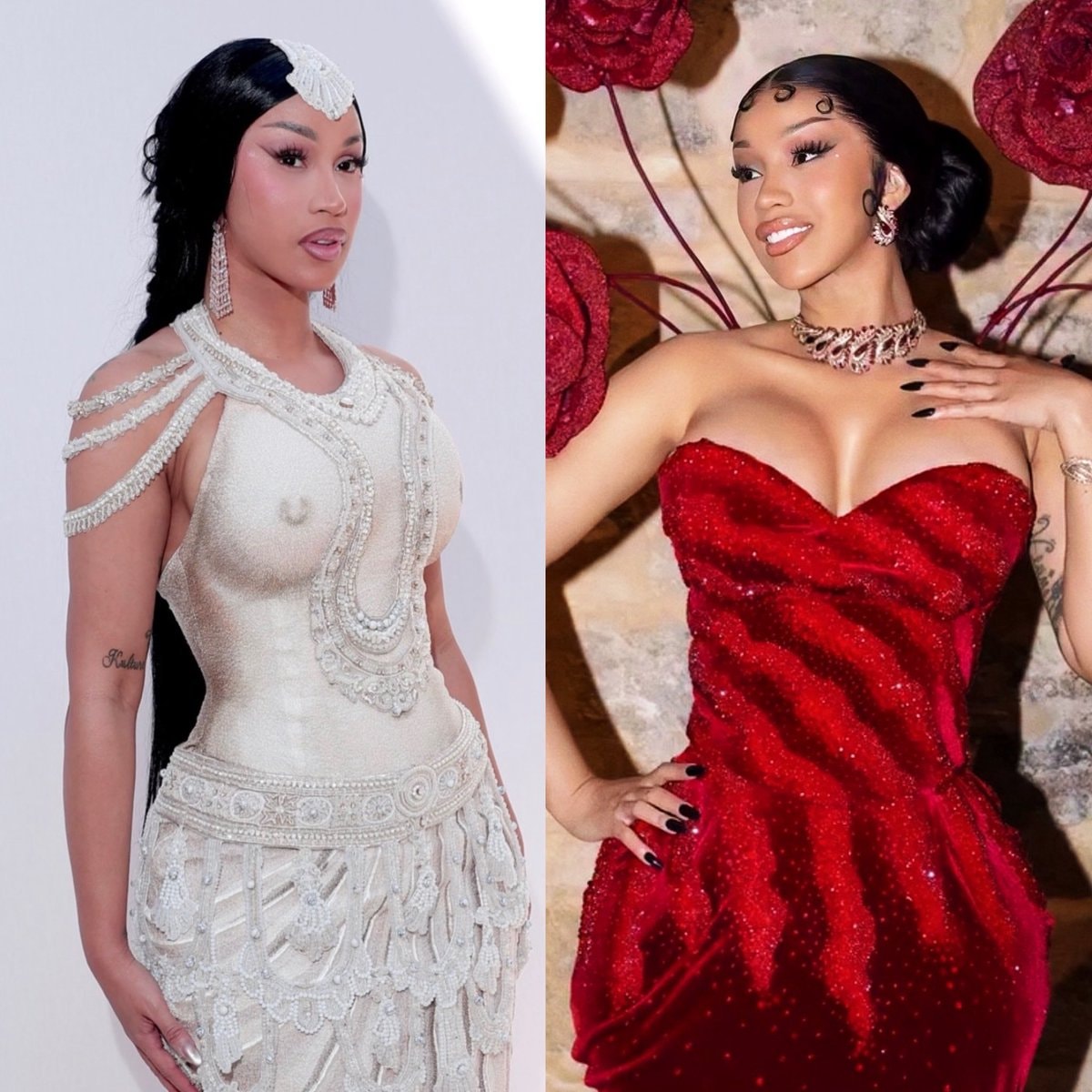 Cardi B Rahul Mishra Paris