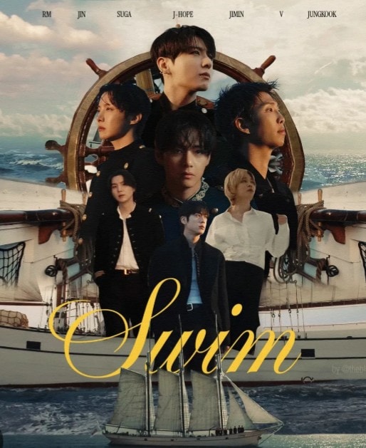 BTS Swim ranked first