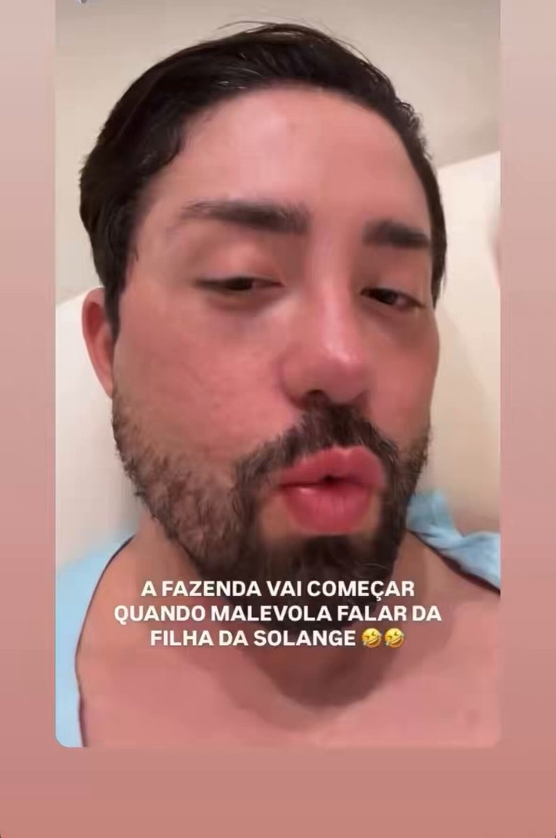 Solange's daughter protected on A Fazenda
