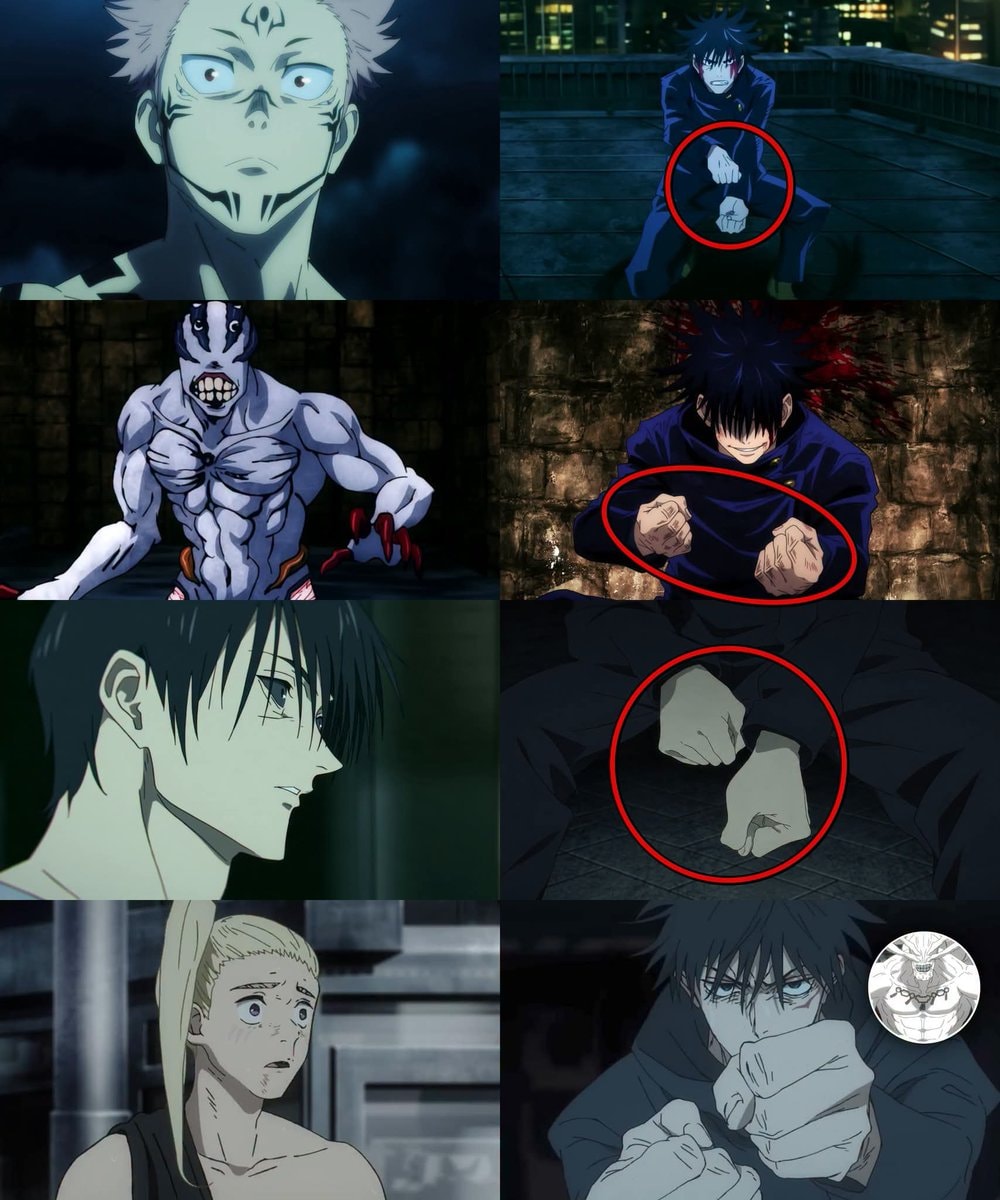 Megumi Jujutsu Kaisen reaction