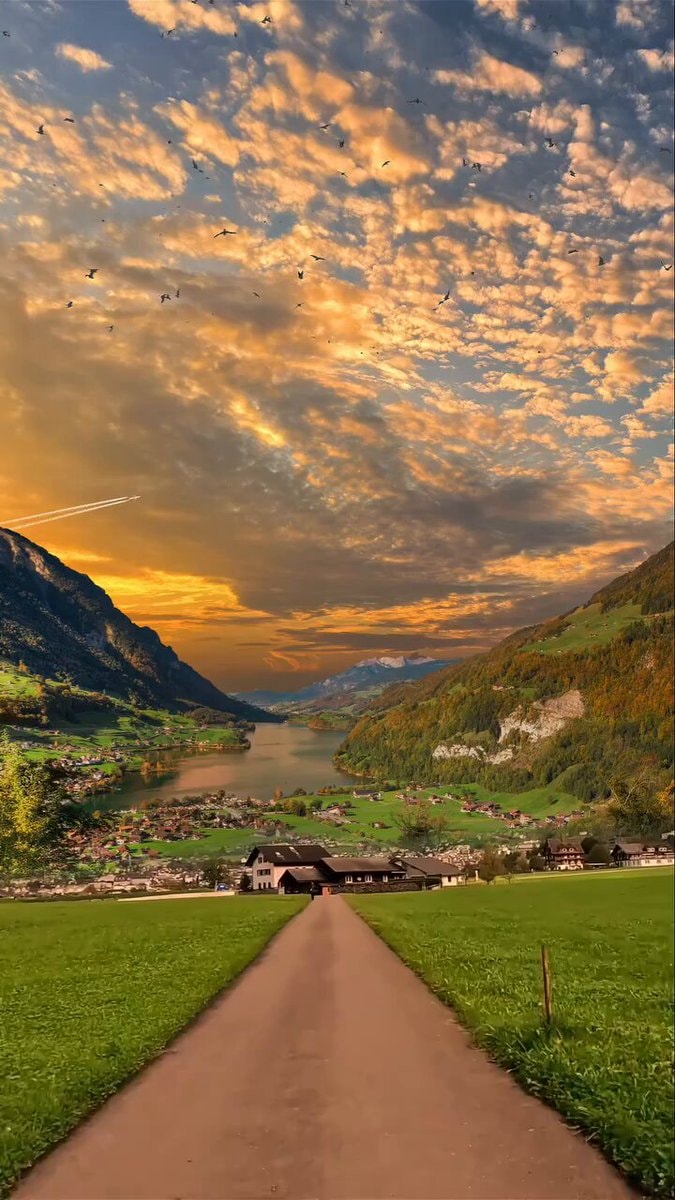 Lungern Switzerland landscape