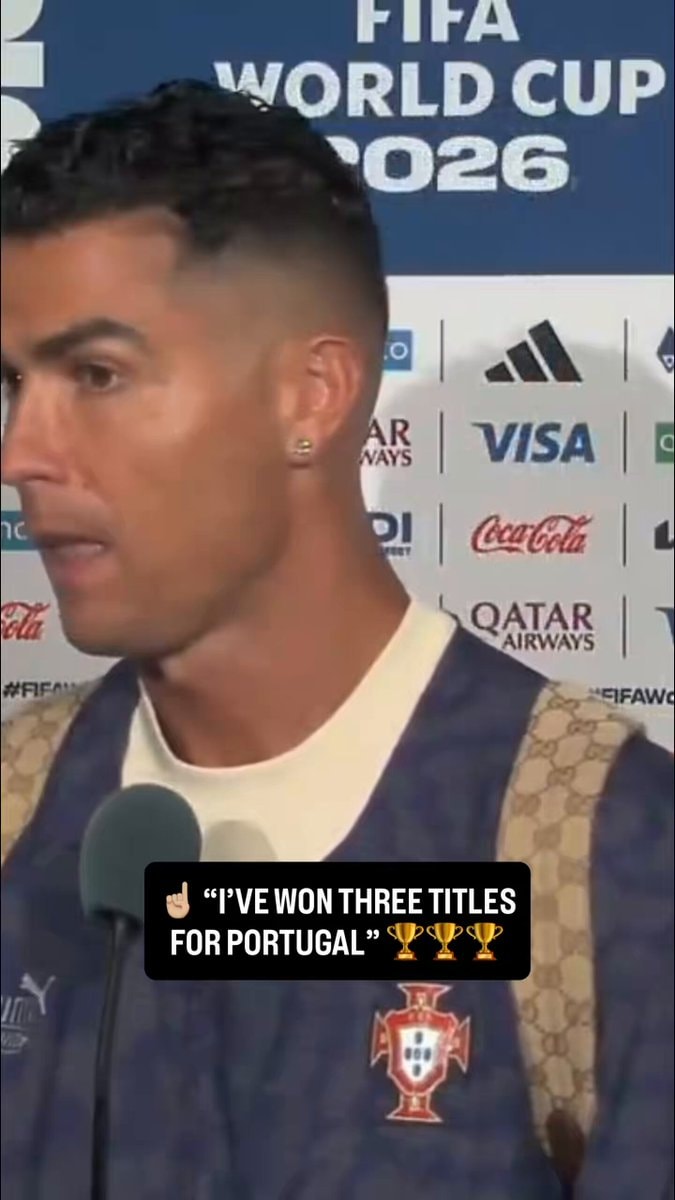 Cristiano Ronaldo press conference 2026 🏆🏆🏆