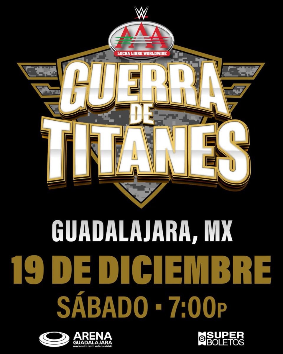 Guerra de Titanes AAA Guadalajara