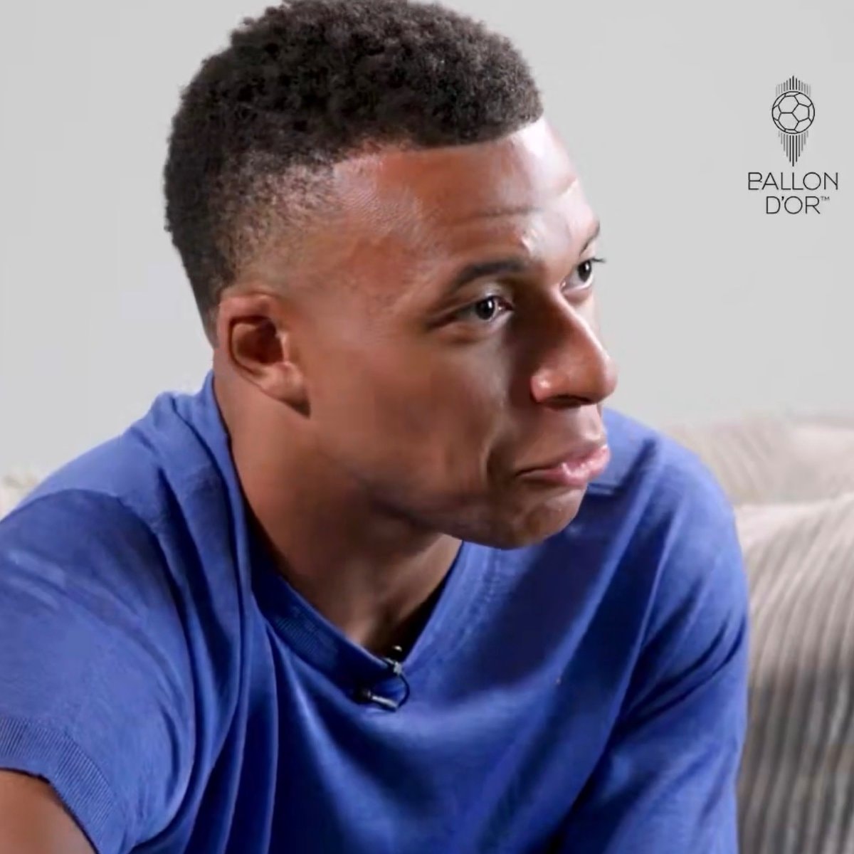 Kylian Mbappé on Ballon d'Or
