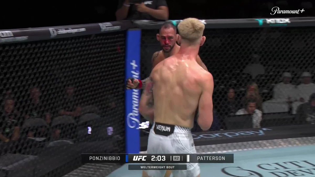 Sam Patterson stops Santiago Ponzinibbio UFC