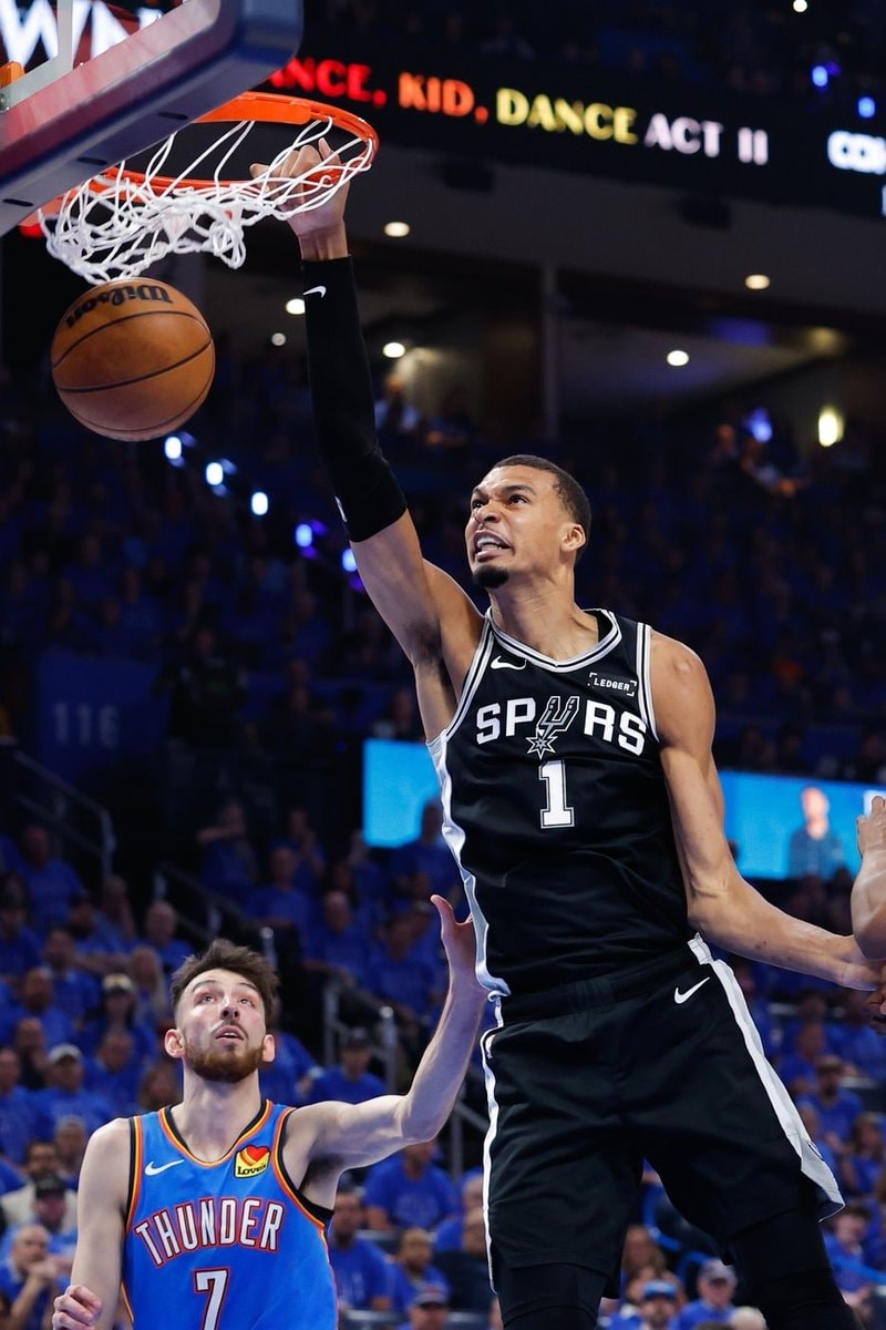 Spurs Lead Thunder 1-0 in WCF 👀 Spurs Lead Thunder 1-0 in WCF 👀