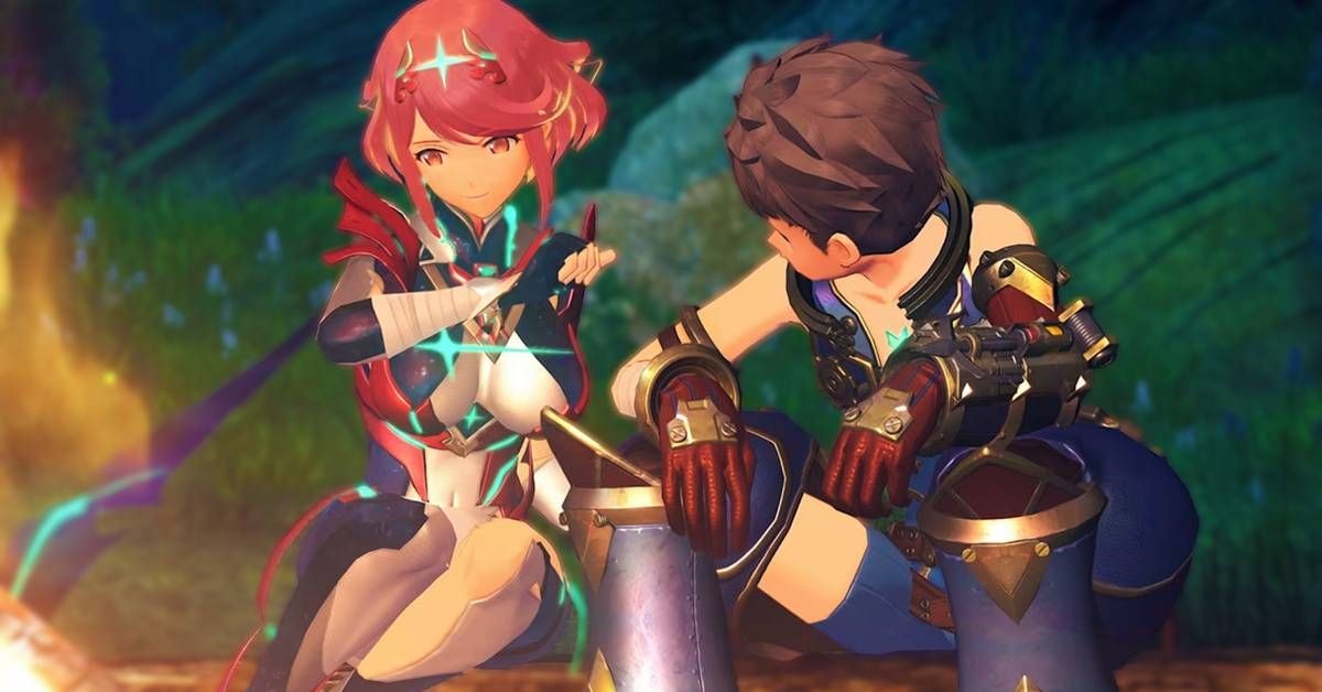JRPG campfire scene JRPG campfire scene