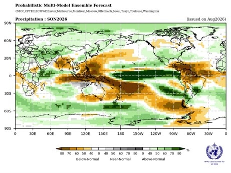 El Niño forecast WMO February 2027 (photo 4 of 4)