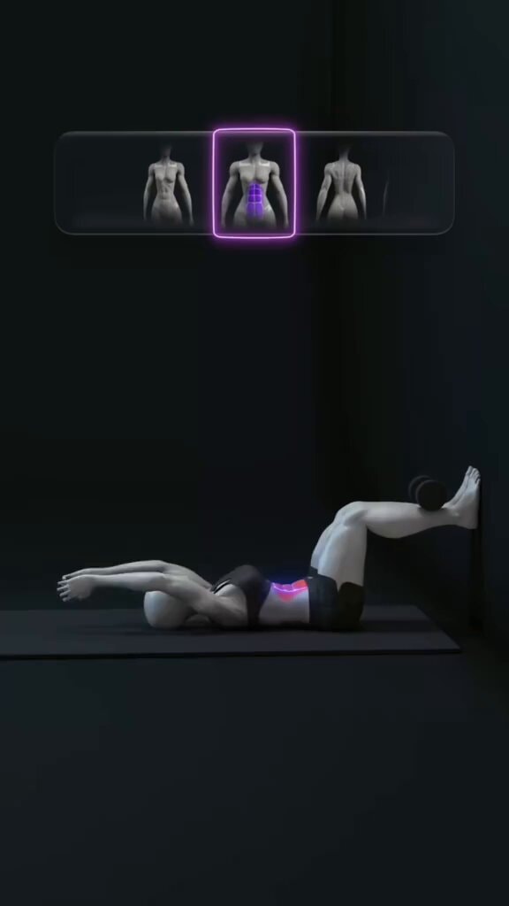 wall exercise for abs