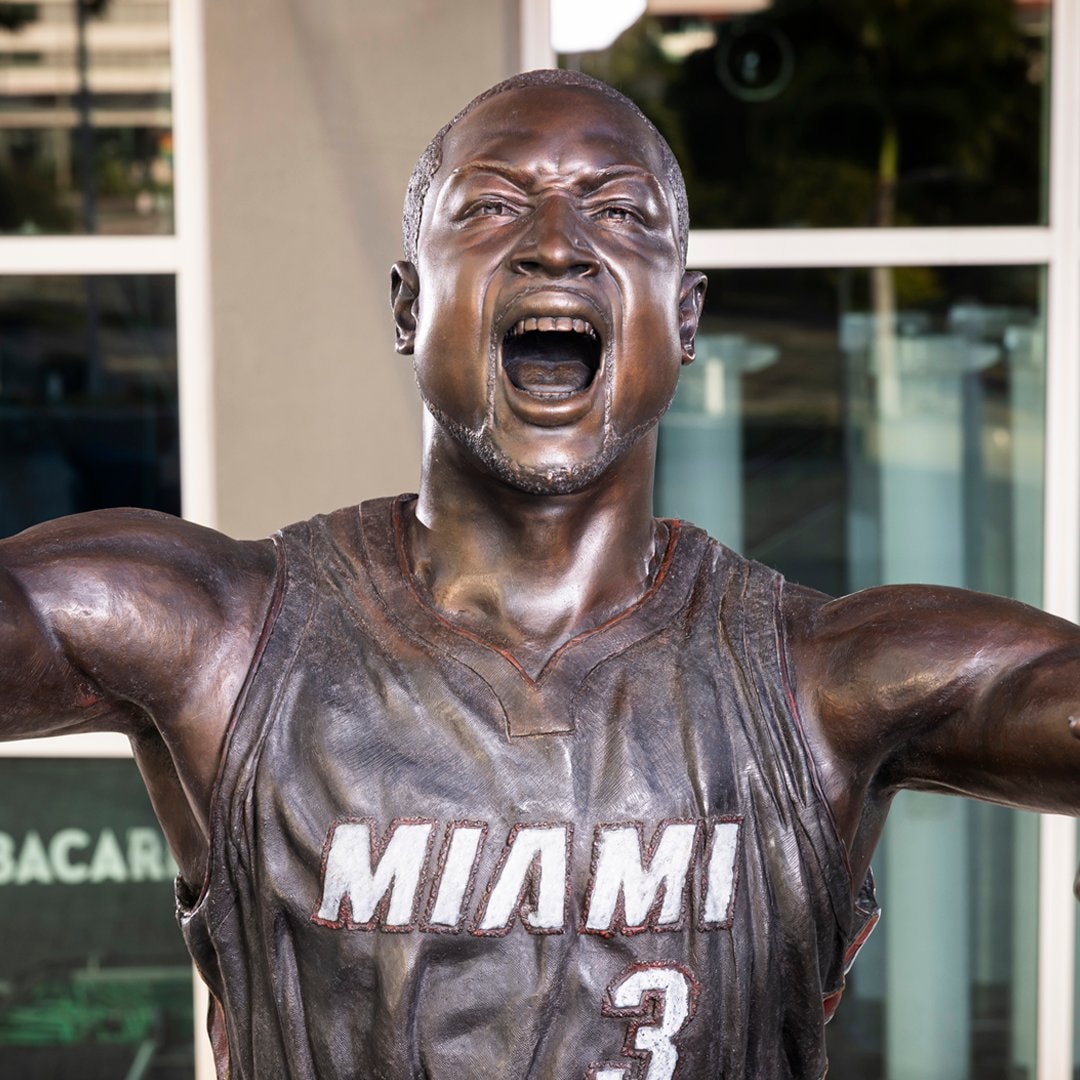 Dwayne Wade statue update 2026 (photo 2 of 2) Dwayne Wade statue update 2026 (photo 2 of 2)