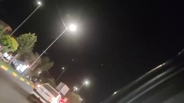 Iran missile launch Middle East