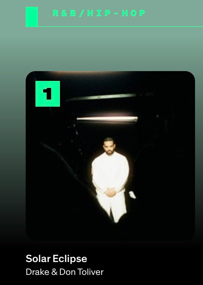 Drake and Don Toliver Solar Eclipse (photo 2 of 2)