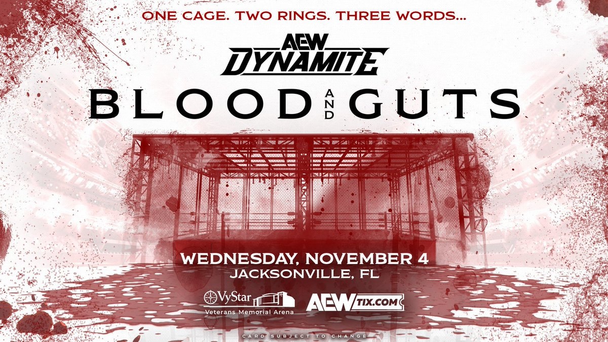 AEW Blood and Guts November 4 Jacksonville