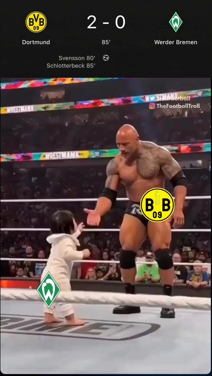 Borussia Dortmund vs Werder Bremen highlights