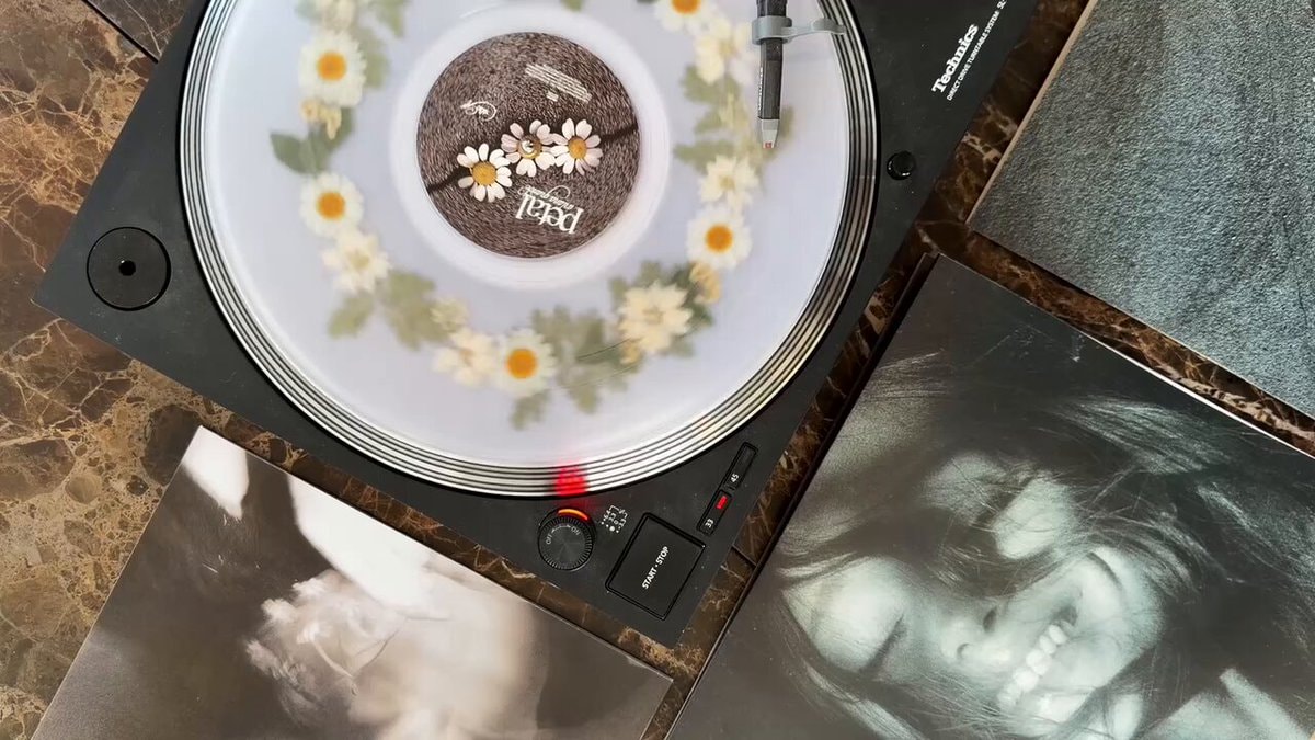 Ariana Grande petal vinyl