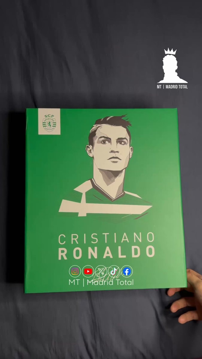 Cristiano Ronaldo Sporting box
