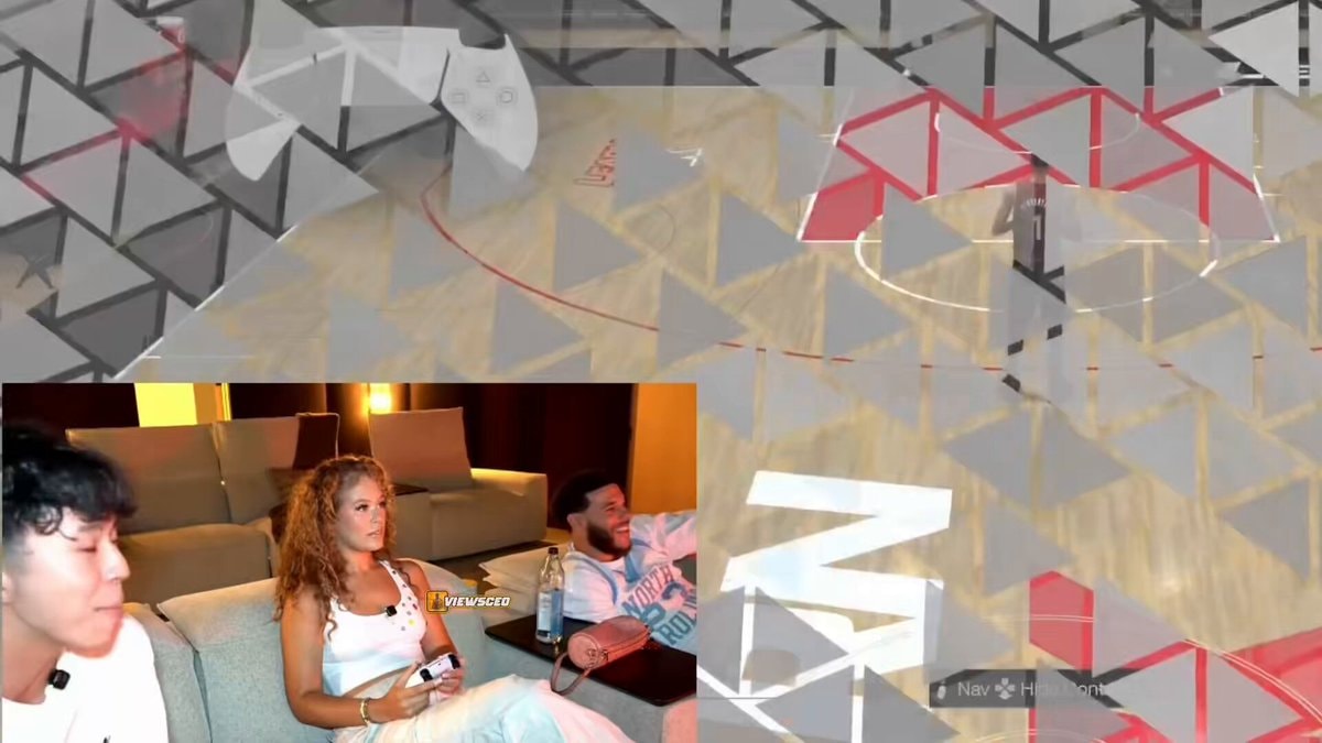 Lonzo Ball plays 2K27 indoors