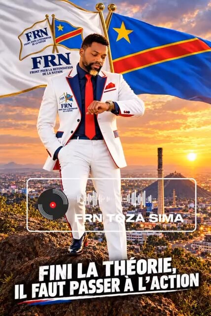 Gervais Kasongo FRN call to action