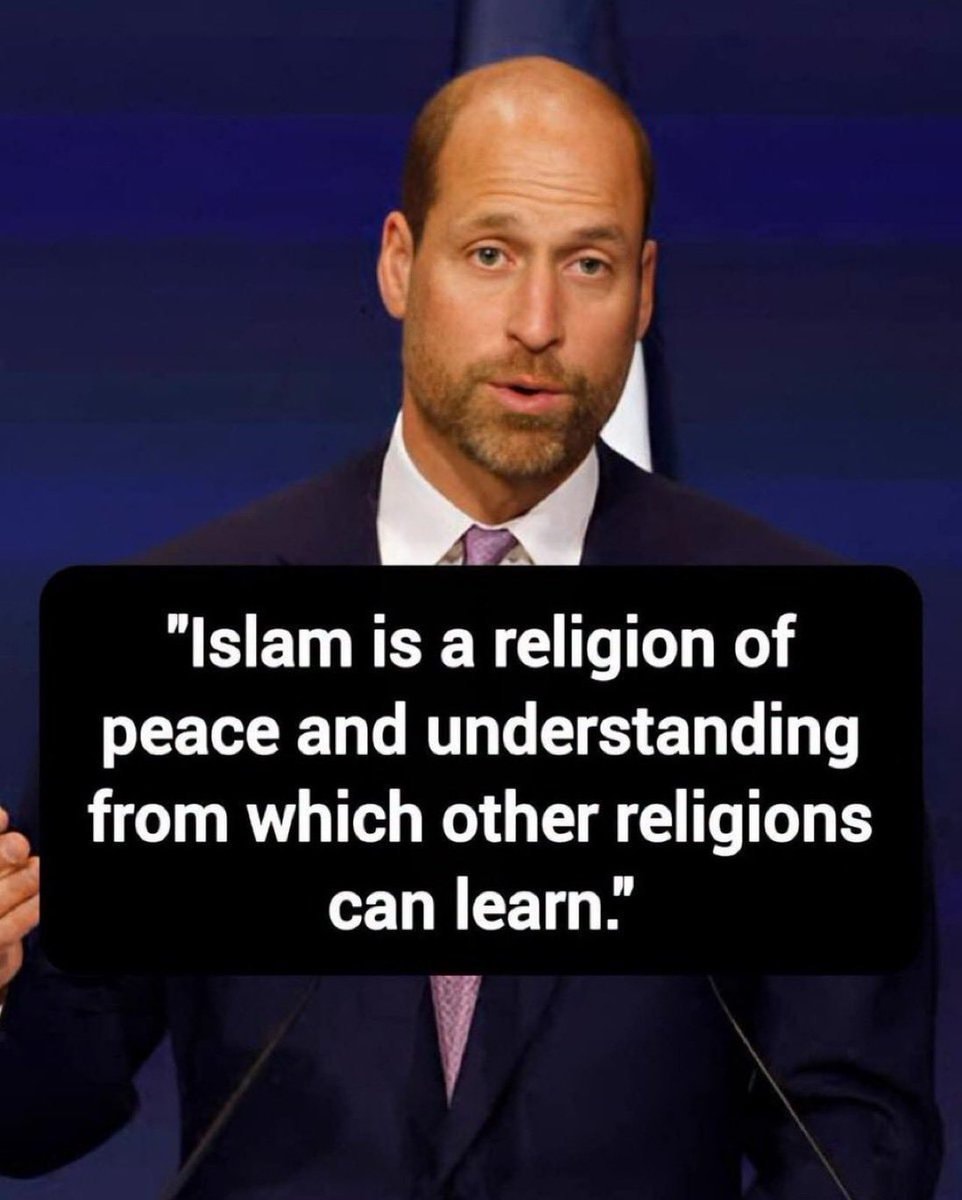 Prince William quote on Islam