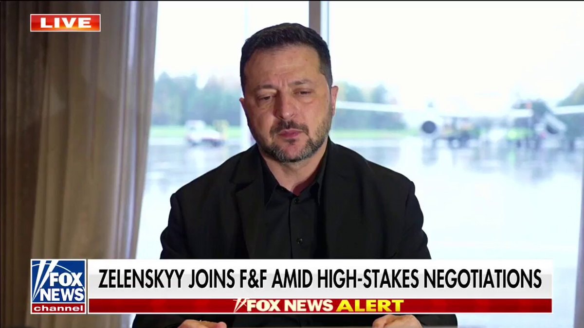 Zelenskyy on FOX NEWS F&F